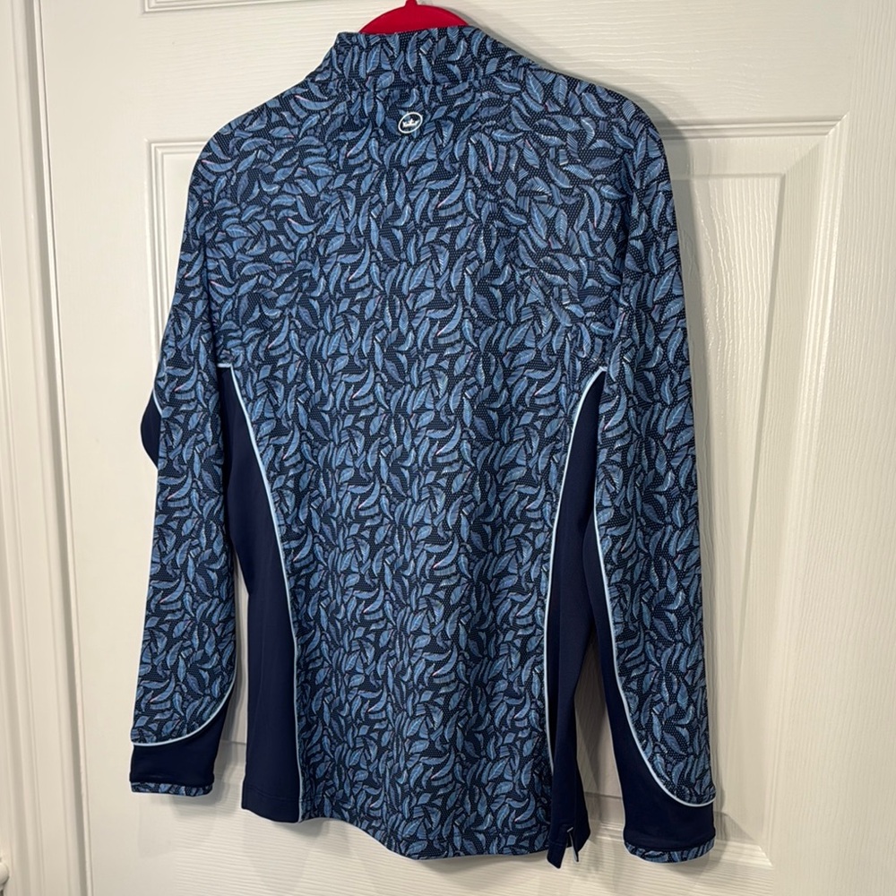 NWT Peter Millar Lightweight 1/4 Zip Long Sleeve Golf Sun Shirt - Picture 7 of 16